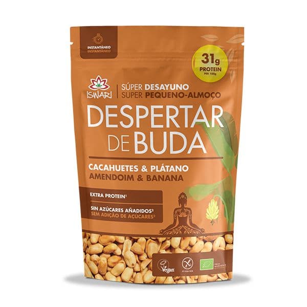 Iswari Despertar de Buda Amendoim & Banana 360g
