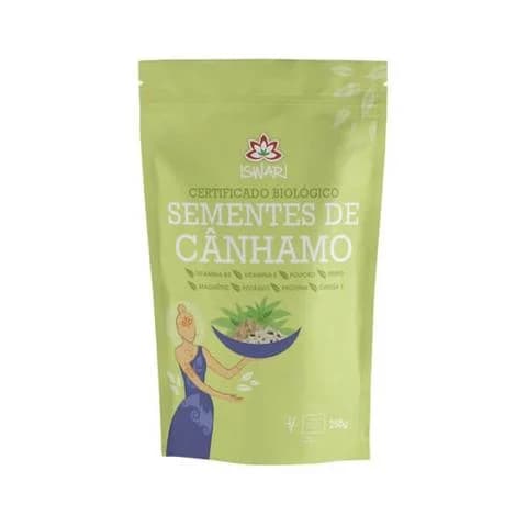 Iswari Sementes de Cânhamo Descascadas Bio 250g