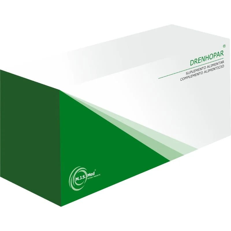 Drenohepar – M.J.S. Med - 30 Ampolas