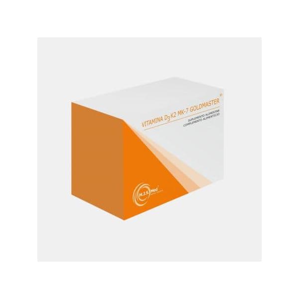 M.J.S. Med Vit D3 K2 Mk7 Goldmaster 60 Cápsulas