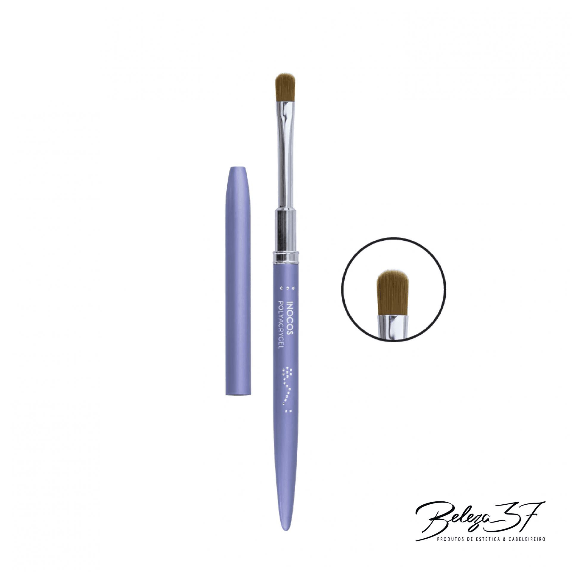 Inocos Pincel Especial Polyacrygel nº 8