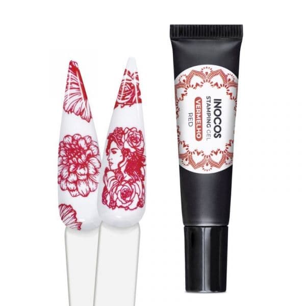 Inocos Stamping Gel Tom 7 Vermelho 8ml