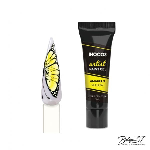 Inocos Paint Gel Artist 5ml Amarelo