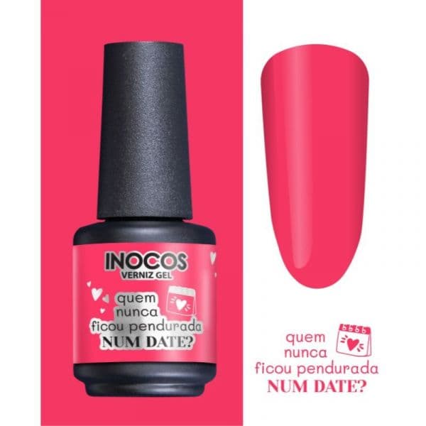 Inocos Verniz Gel Tom Quem Nunca Ficou Pendurada 15ml