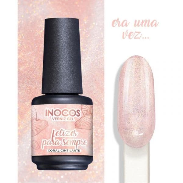 Inocos Verniz Gel Tom Felizes para Sempre 15ml