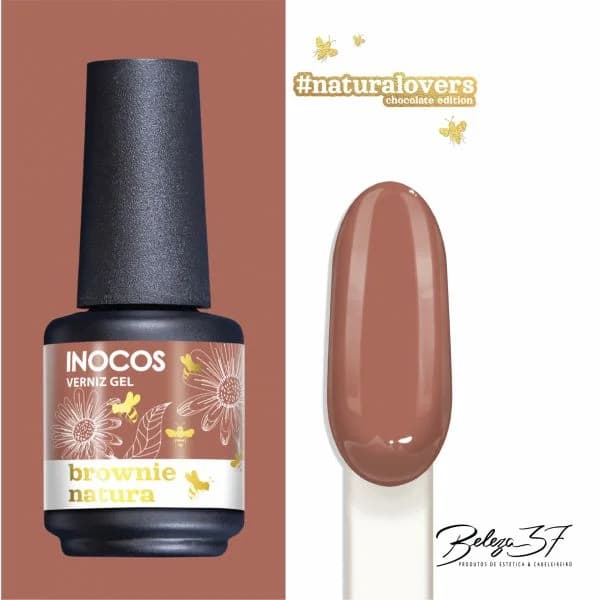 Inocos Verniz Gel 363 Brownie Natura