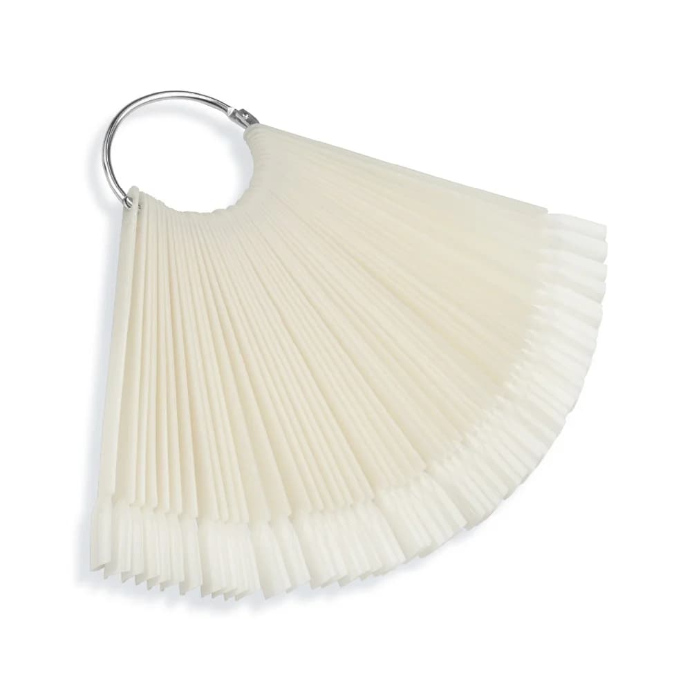 Mostruário Inocos Quadrado Natural 50 Tips com Argola