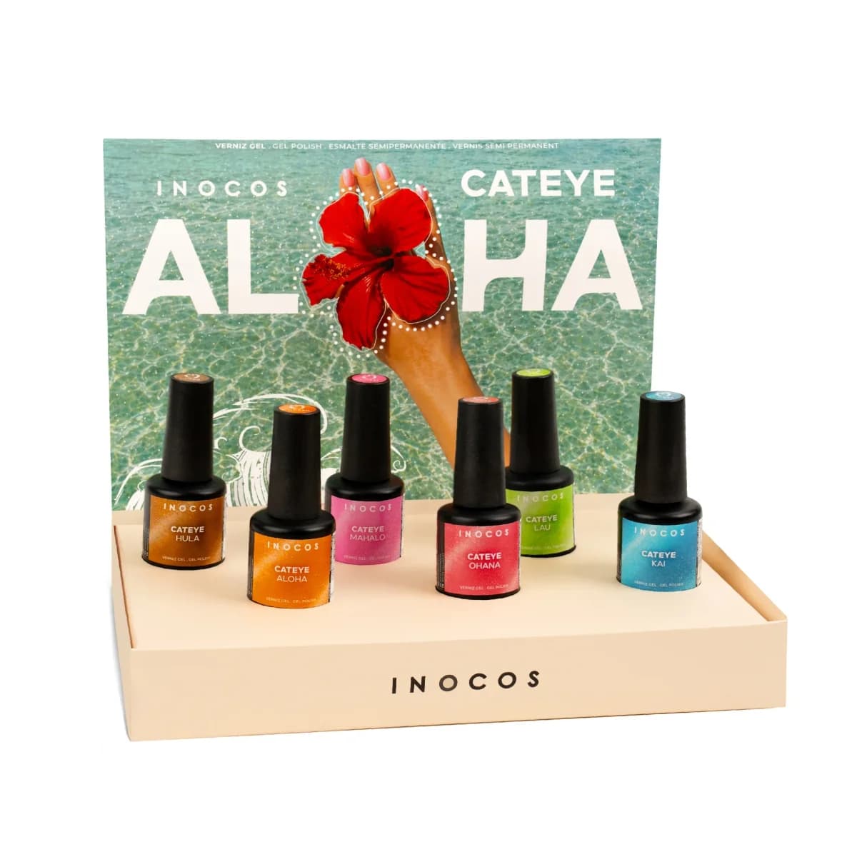 INOCOS – Box Verniz Gel CATEYE ALOHA