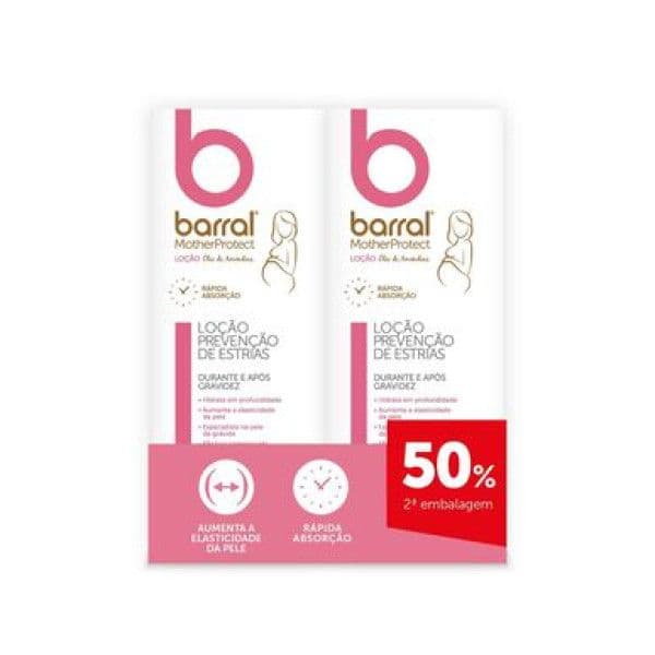 Barral Motherprotect Loção Óleo de Amêndoas Doces 2x200ml