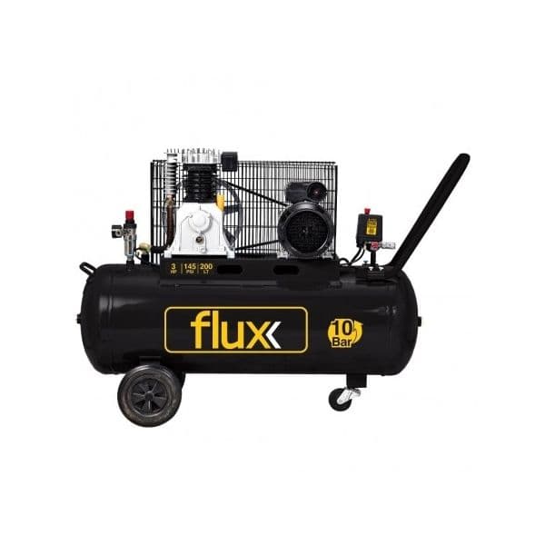 Flux Compressor Ar 200Lts 3HP