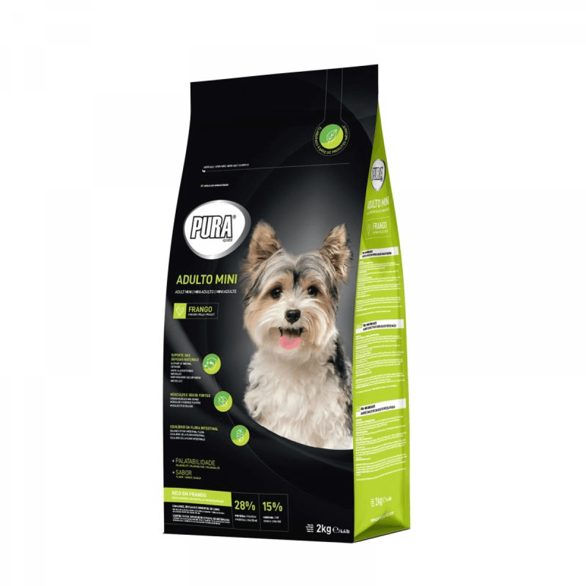 Pura Cão Mini Adulto Frango 2kg