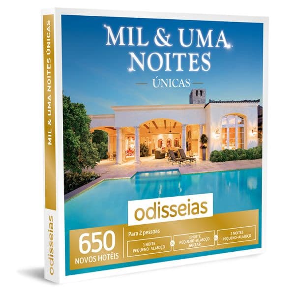 Odisseias Mil & Uma Noites Únicas - 1 noite com jantar ou 2 noites | 1200 Hotéis