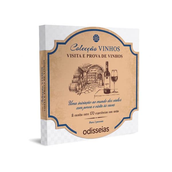 Odisseias Presente - Visita e Prova de Vinhos a Dois | 170 Experiências