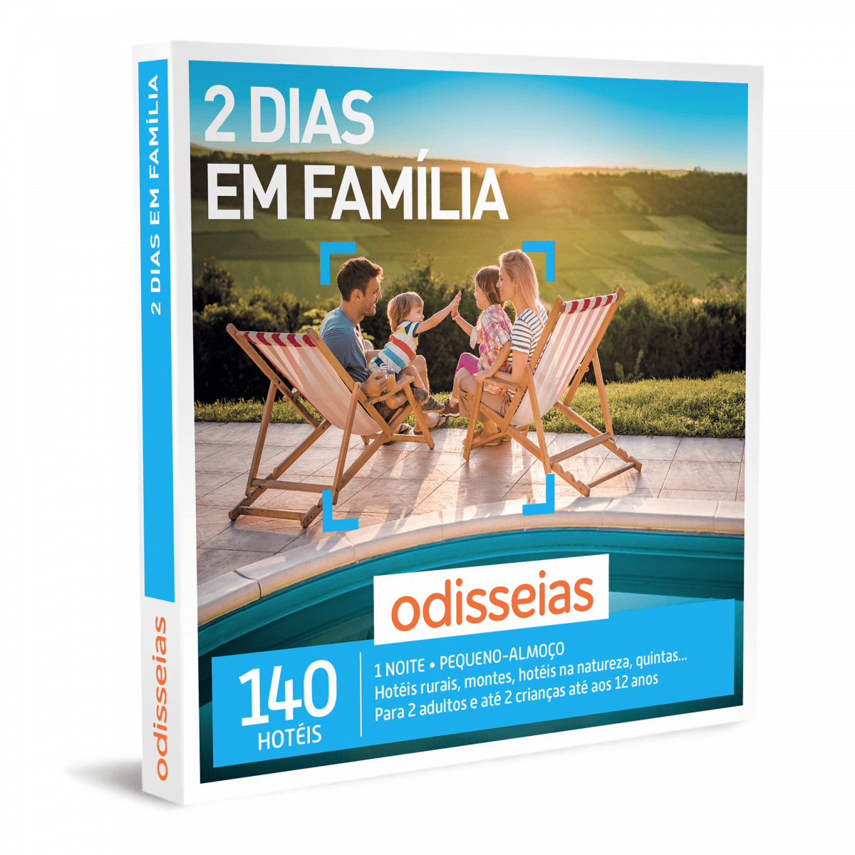 Odisseias 2 Dias em Família | 140 Hotéis