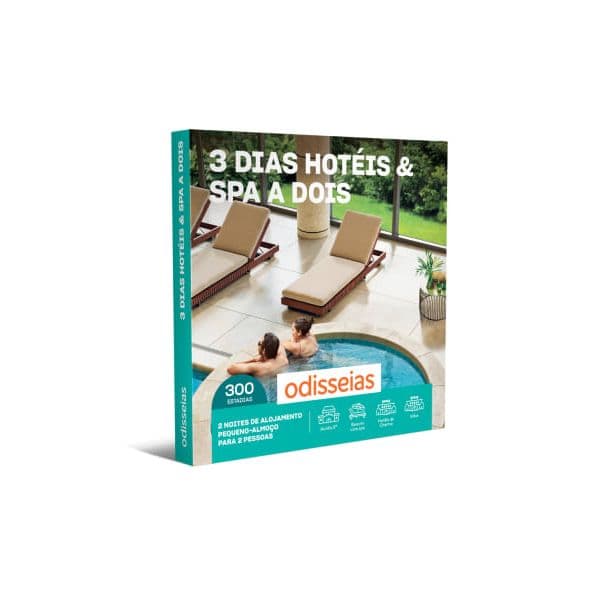 Odisseias 3 Dias Hotéis & Spa a Dois | 300 Hotéis à Escolha