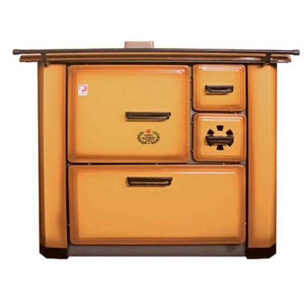 Fogão Elekosta Lenha 9.1kW RS Brown
