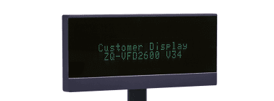 Ddigital Display Cliente VFD 2X20 POS ZQ -T8350