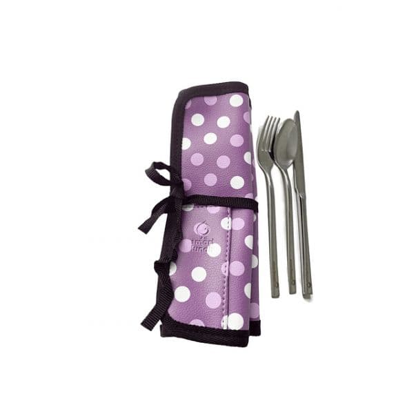 Smartlunch Individual Lilás e Talheres Inox