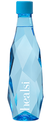 Healsi Água de Nascente Azul Turquesa 0,5L