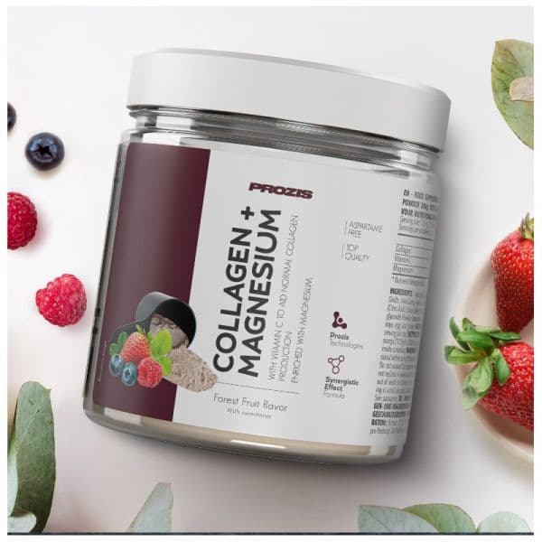 Prozis Collagen + Magnesium 300g Frutos do Bosque
