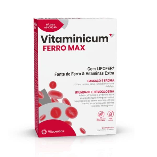 Vitaceutics Vitaminicum Ferro Max 30 Comprimidos
