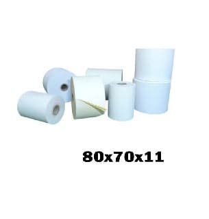 PAPEL TÉRMICO - 10 ROLOS 80X70X11