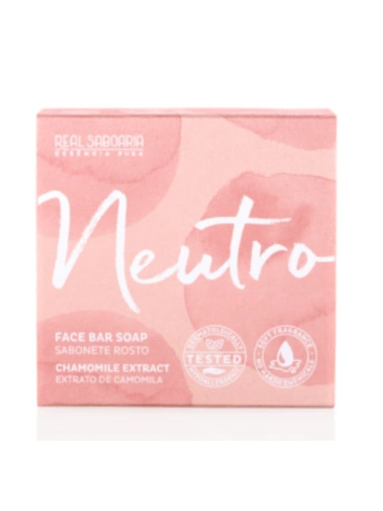 Real Saboaria Kit Neutro Body Bar Soap 100G+Face Bar Soap 100G
