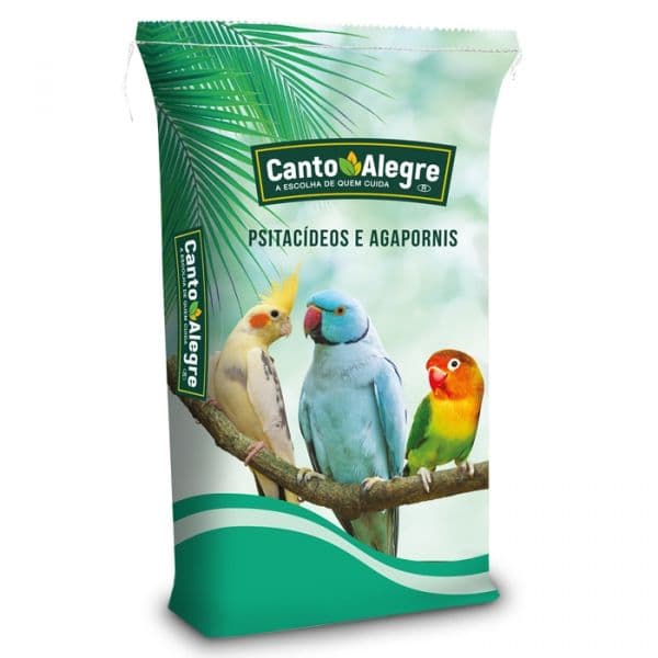 Canto Alegre Mistura para Psitacídeos Profissional 20Kg