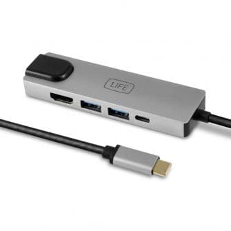 1Life usb-c: 5in1 hub HDMI / DEX / RJ45