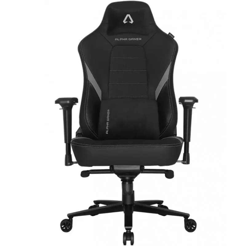 Cadeira Gaming Alpha Gamer Phenix PU Leather Preta/Cinza - AGPHENIX-PUL-BK-GRY