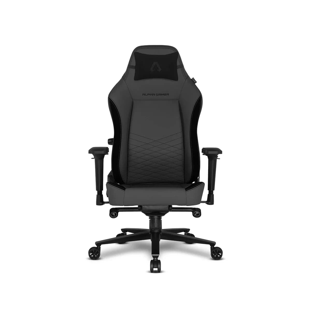 Cadeira Gaming Alpha Gamer Alegra PU Leather Preta - AGALEGRA-PUL-BK
