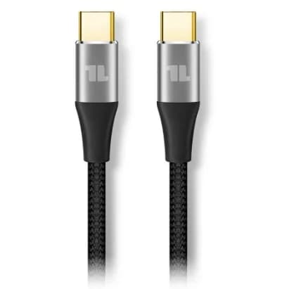 1Life Cabo USB-C 100W PD 10Gbps 4K 1.5m Preto