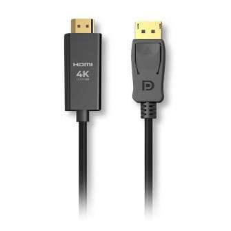 1Life Cabo adaptador Display Port » HDMI 1m - 1IFECBADAPTDPHDMI1M
