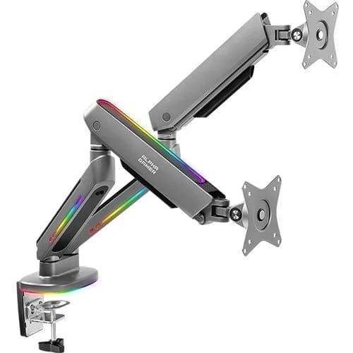 Alpha Gamer Suporte Navi Heavy-Duty Dual Monitor RGB - AGNAVIDRGB