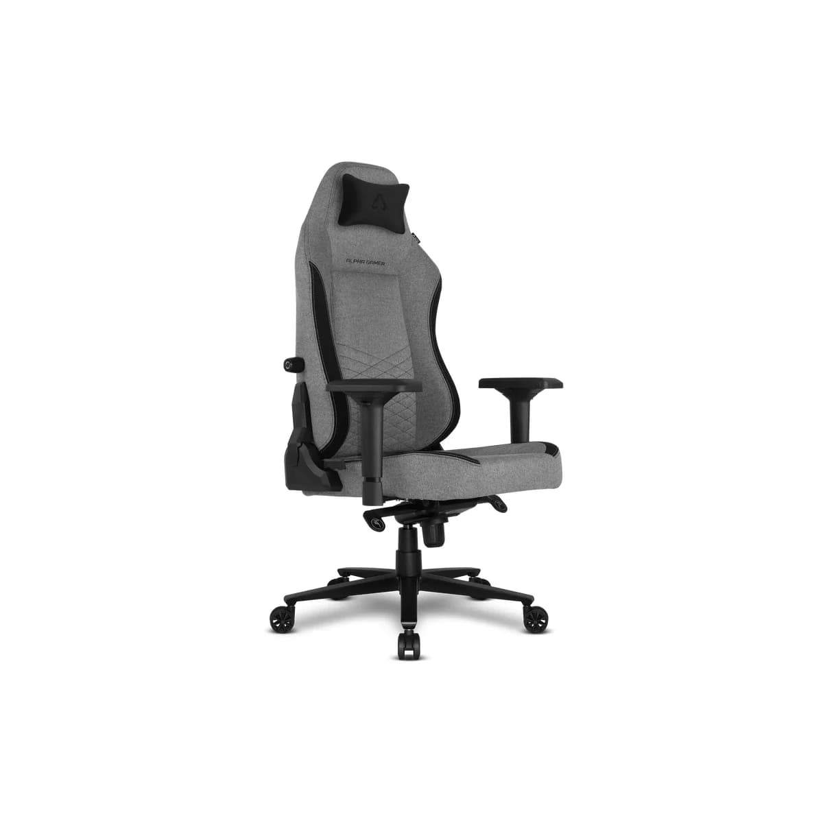 Alpha Gamer Alegra Fabric Grey / Black V2 - Cadeira gaming