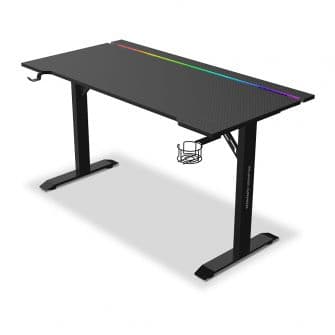 Alpha Gamer Secretária Gaming Starla RGB Preta