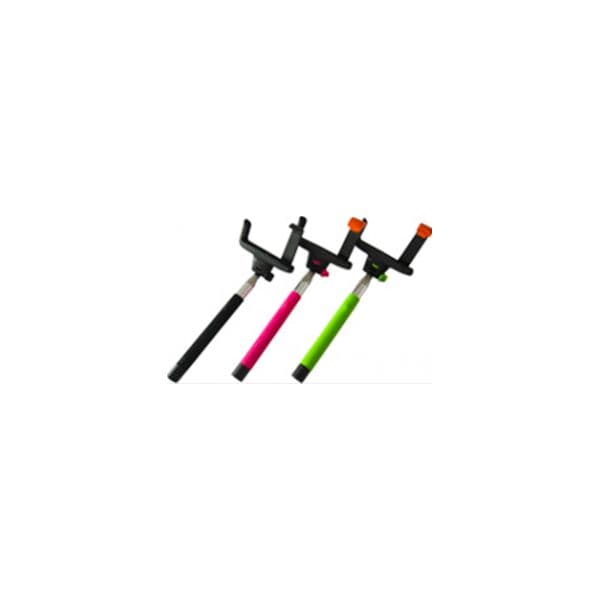 Selfie Stick Bluetooth 23-100cm Rosa P/smartphone Ss-03