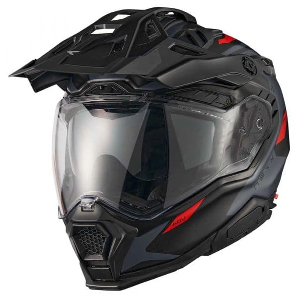 Nexx Capacete Integral X.WED3 Keyo Carbon Grey / Red Matt M