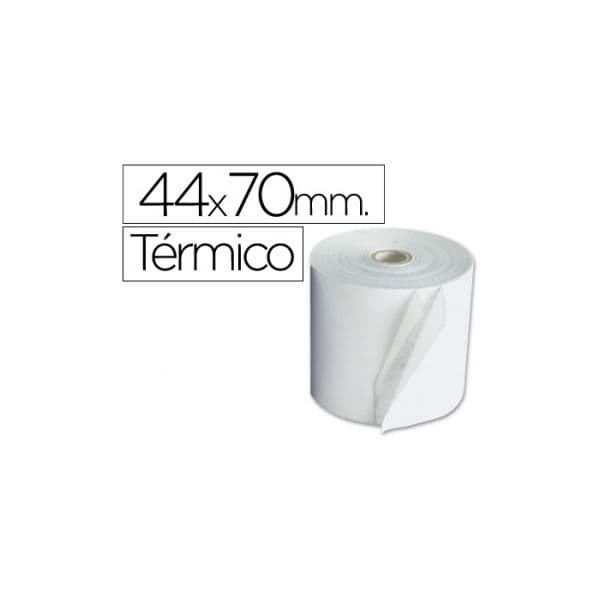 Rolo de Papel Térmico 44x70x11 Pack 10 Un.