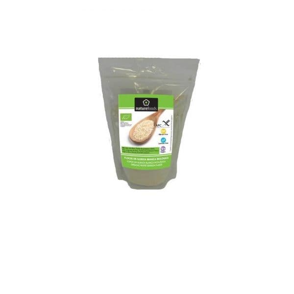 Naturefoods Flocos de Quinoa Branca Biológica 400g
