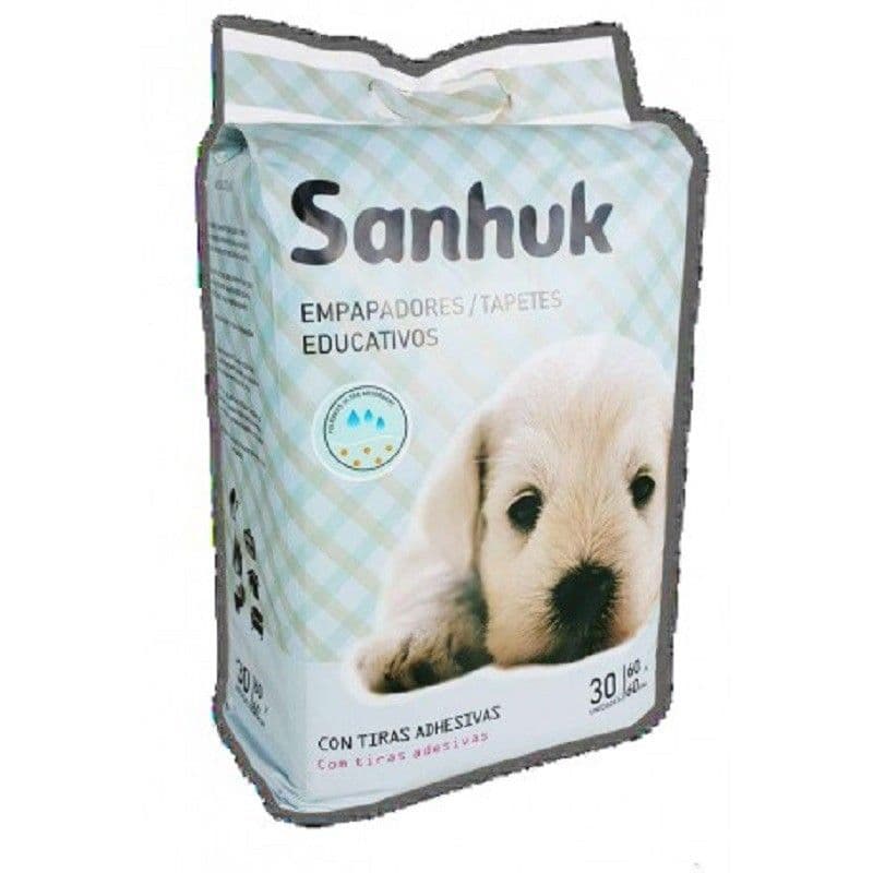 Empapadores Super Absorbentes Sanhuk 60x60cm. 30 unidades