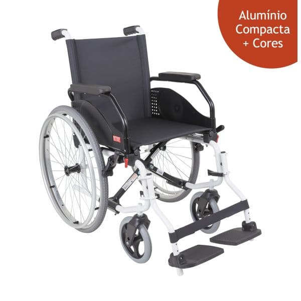Orthos Xxi Cadeira de Rodas Latina Compact Largura Assento Cadeiras : 46 cm Cores (amostra): Cinza