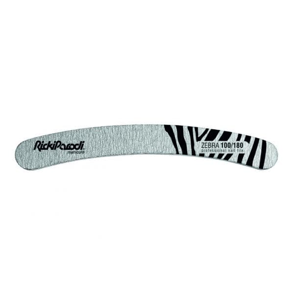 Ricki Parodi Lima Unhas Banana Zebra 100/180 10 Unidades