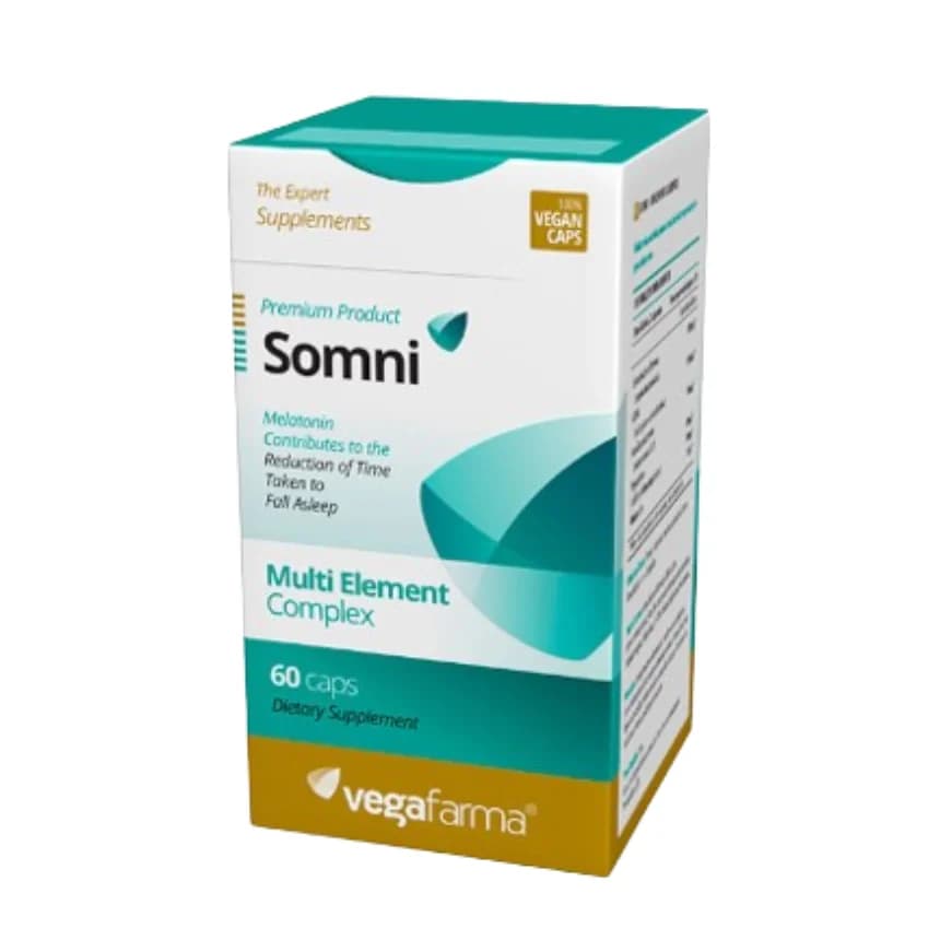 Somni | 60 Cápsulas – Vegafarma