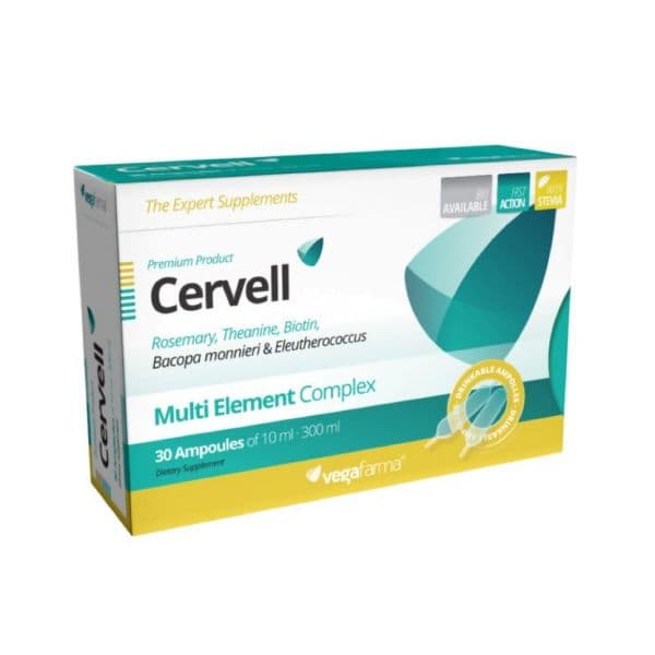 Vegafarma Cervell 30 Ampolas