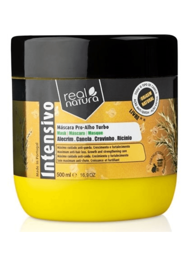 Real Natura Mascara Pro-Alho Turbo 500Ml