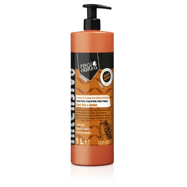 Real Natura Creme de Pentear Pro-Cachos Definidos 1000ml