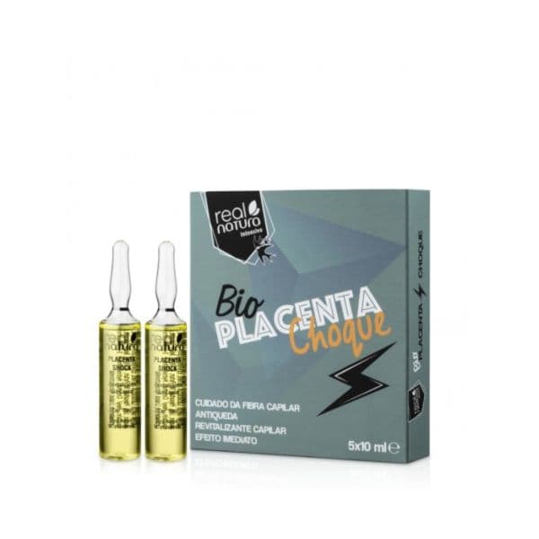Real Natura Ampolas Bio Placenta Choque 5x10ml