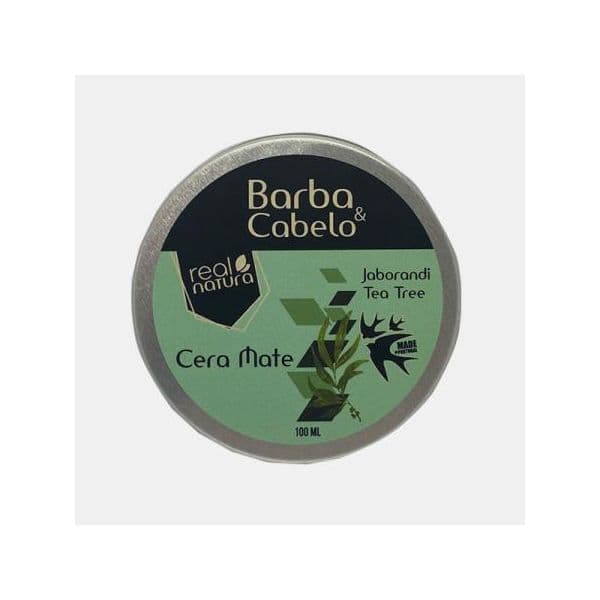 Real Natura Barba & Cabelo Cera Mate 100ml