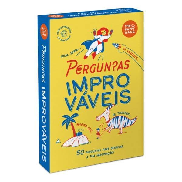 The Happy Gang Desbloqueadores de Conversas: Perguntas Improváveis